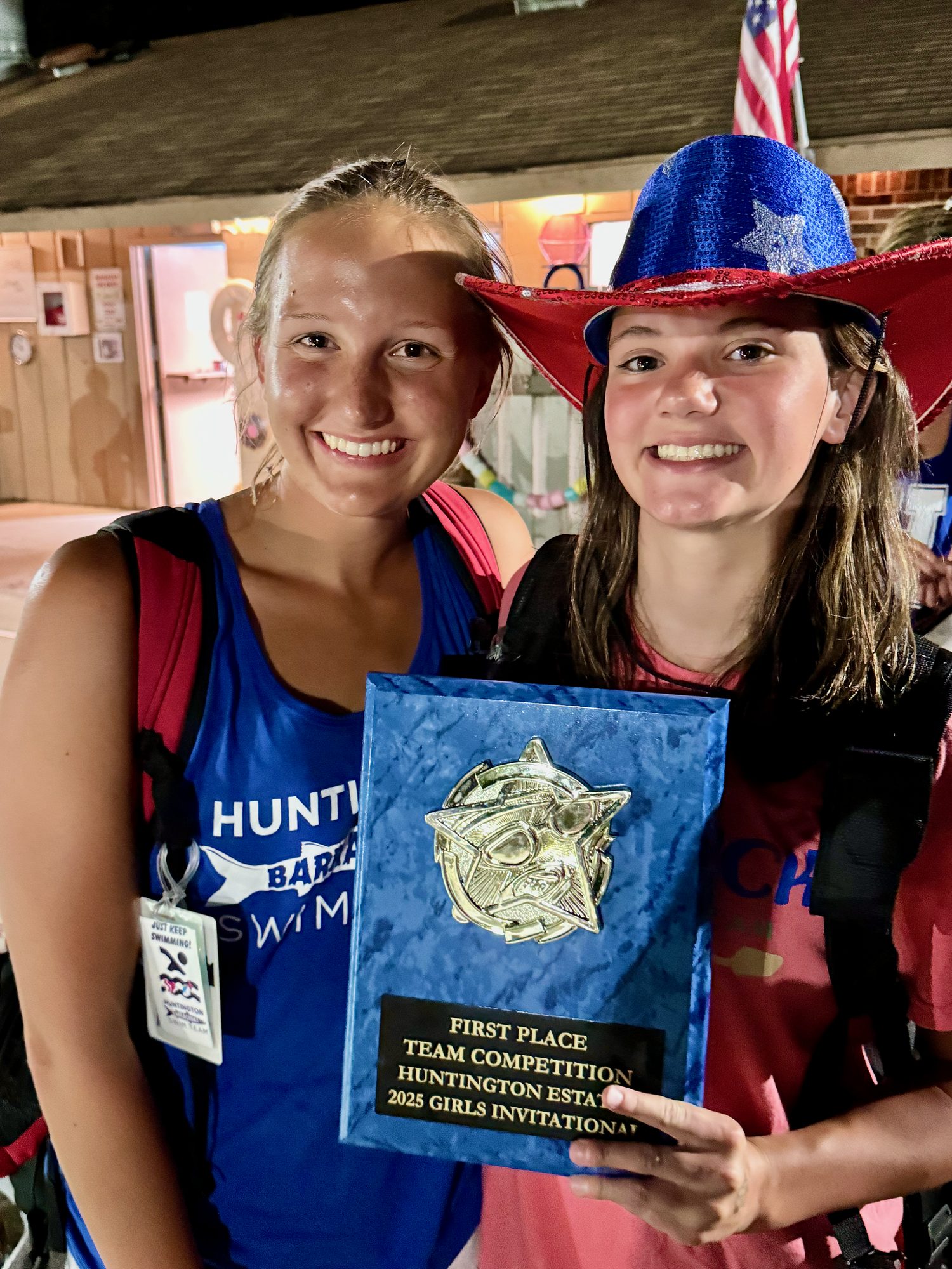 Huntington Barracudas swimmers